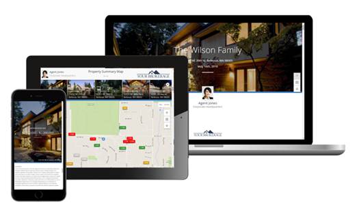 The newly redesigned Moxi Present™ listing presentation tool for brokerages and agents