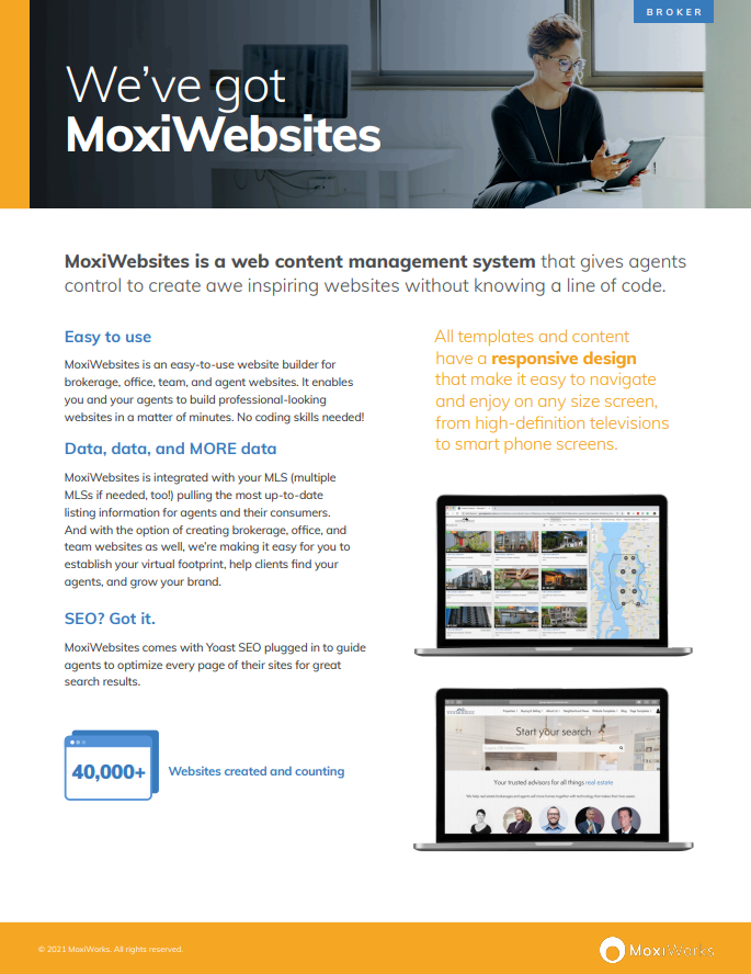 MoxiWebsites Flyer