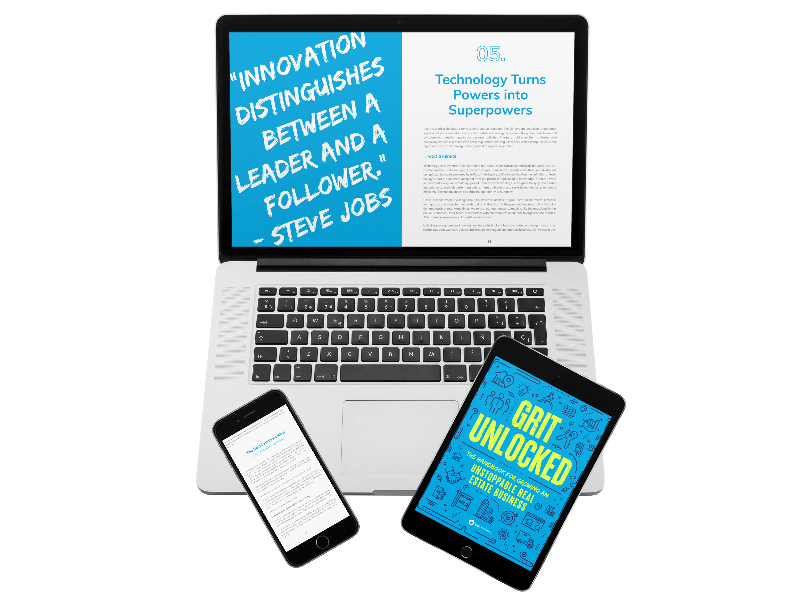 mockup-of-a-macbook-pro-with-ipad-mini-and-iphone-set-over-a-png-background-a11900